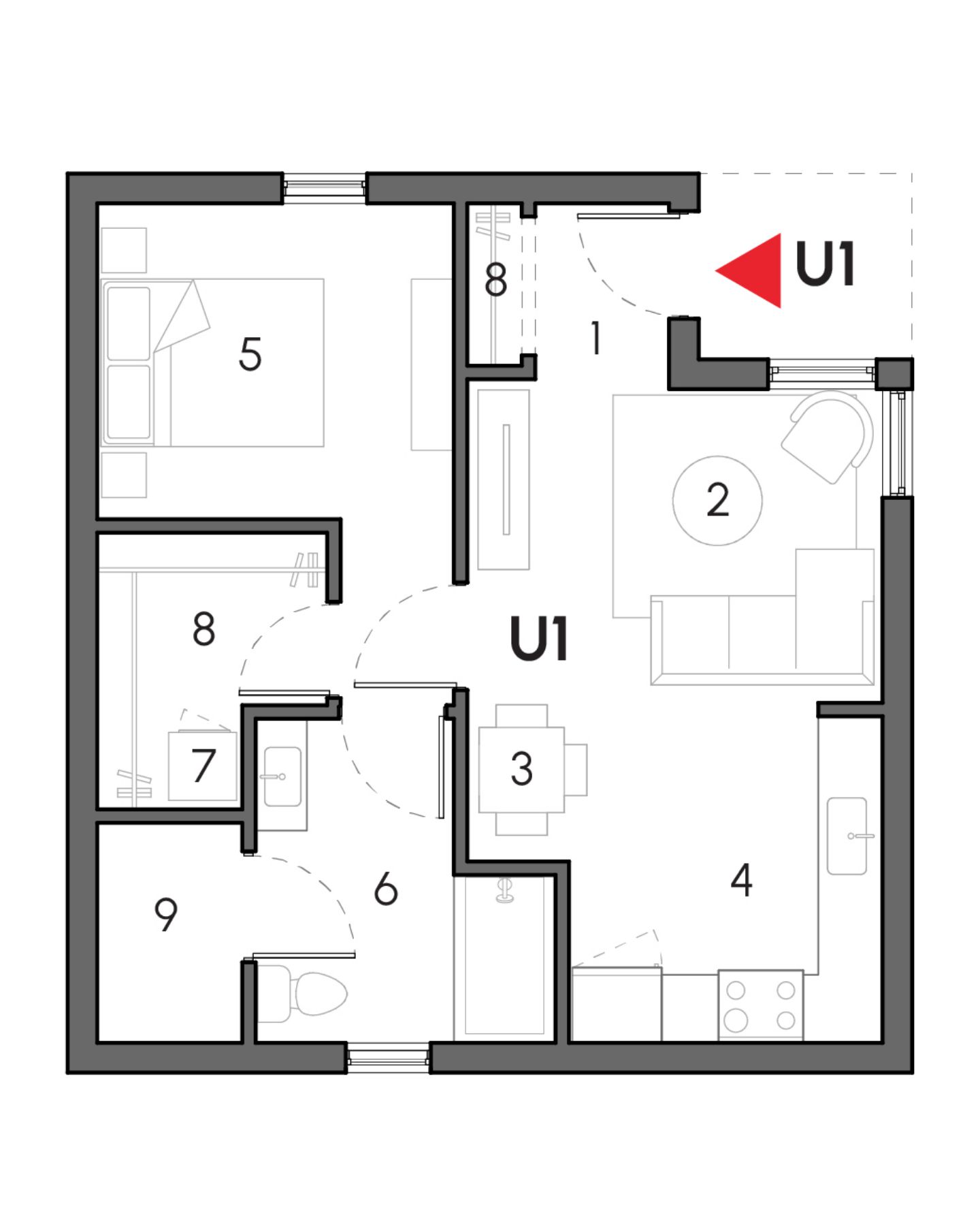 Plan du rez-de-chaussée